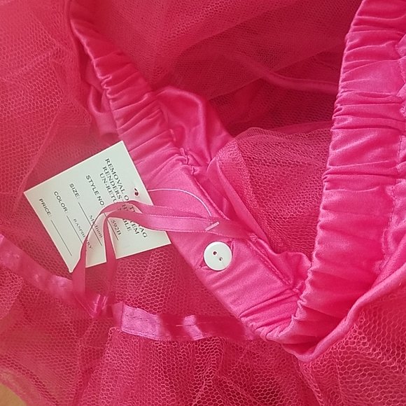 Unique Vintage Raspberry Crinoline M - Picture 4 of 5